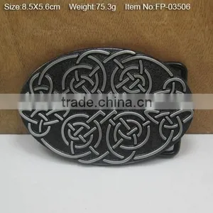 Cross Belt Buckle With Rhinestones Plain Plate Buckle For 2 1/4" Belts thumbnail-4