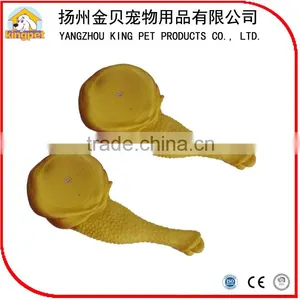 Cheap Product Waterproof Funny Squeaky Rubber Chicken Dog Toys thumbnail-6