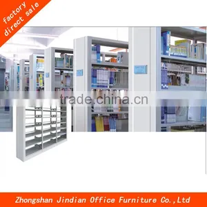 Practical Steel Office and Library Exhibition Book Shelf Bookshelves Fire-proof Plate Bookshelf thumbnail-2