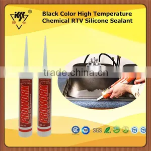 Black Color High Temperature Chemical RTV Silicone Sealant thumbnail-1
