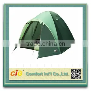 Easy Folding Double Laye 3-4 Persons Camping Tent thumbnail-2