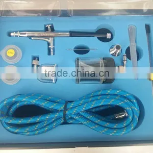 Sihpon Feed 0.3MM 140MM Hot Professional Hobby Body Paint Tanning Airbrush Kit AS-53 thumbnail-1