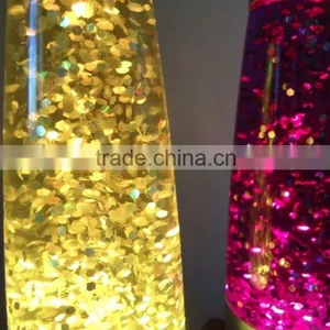 USB LED Flashing Floating Lava Lamp Glitter Lamp Quality Choice thumbnail-2