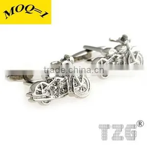 Fashion Stainless Steel Motorcycle Cufflink thumbnail-1