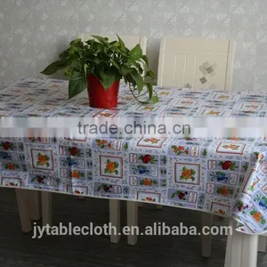 Three Layers of PVC Compound Non-woven Fabric Tablecloth thumbnail-1