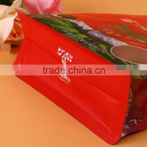 Re-sealable Craft Paper With Side Gusset Red Dates Plastic Bag thumbnail-4