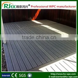 Plastic Composite Decking With Resistant to Decay and Mildew/grey Engineered Wood Floors thumbnail-5