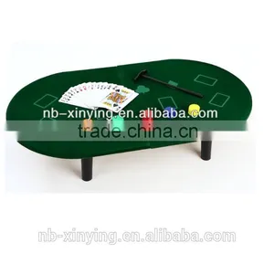 Hot Selling Mini Popular Poker Game Include 50pcs Chips and a Table Easy-taking thumbnail-1