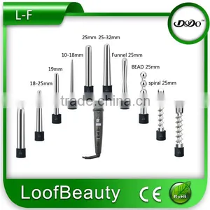 Magic Design LED 5 in 1 Ceramic Barrels Hair Curler Machine As Seen on TV thumbnail-1
