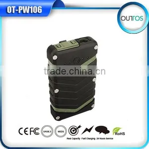 IP67 Super Waterproof Powerbank 18000mah Battery Usb Charger Power Bank With Flashlight thumbnail-1