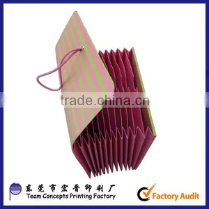 Cheap Handmade Organ Folding Shopping Bag thumbnail-1