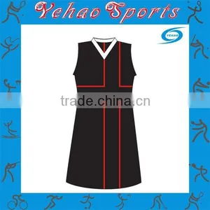 Custom Made Special Design Netball Dress High Quality and Cheap Price thumbnail-1
