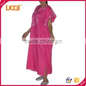 2016 High Fashion Embroidered Womens Dresses Moroccan Caftan Dresses thumbnail-1