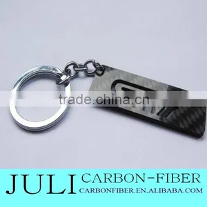 Grenade Shaped Carbon Fiber Keychain, Various Shapes Carbon Fiber Keychain thumbnail-1
