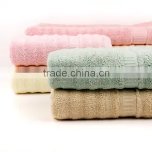 Luxury Organic Chevron Jacquard Bamboo Bath Sheet Towels thumbnail-2