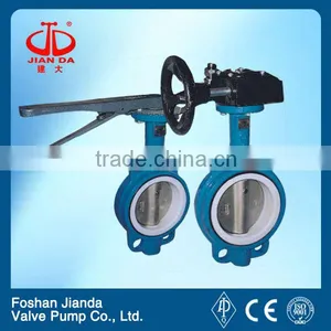 Four Fluorine Wafer Butterfly Valve thumbnail-1