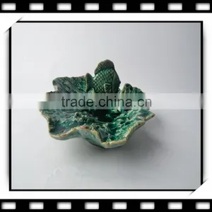Custom Ceramic Plate Craft With Fish thumbnail-1
