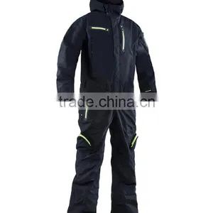 Waterproof Breathable Winter Adult Nylon One Piece Ski Jumpsuit thumbnail-4