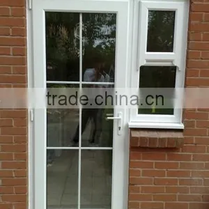 Modern House Design Garden Swing Single French Door Exterior Hinges Door thumbnail-3