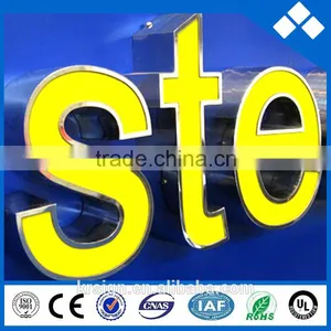 Wholesale 3d Letter a to z Stainless Steel Letters Sign Board for Shop thumbnail-2