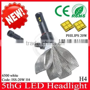 For Honda Fit Headlights h4 12v 20w Led, Guangzhou Auto Parts h4 Kit Socket Lamp thumbnail-1