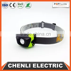 Poppas T10 3AAA Battery Operated Headlamp Camping Running Outdoor Waterproof Walking Head Light thumbnail-1