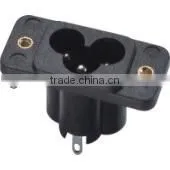 IEC C6 Male and Female Industrial Plug and Socket thumbnail-1