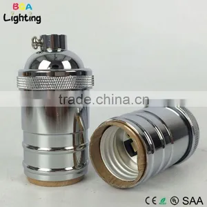 CE E27 Brass Vintage Edison Brass Pendant Light Socket For DIY Ceiling Light thumbnail-1