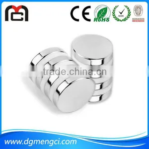 Strong Neodymium NdFeB Magnets N38 Ni Plated Disc Magnets thumbnail-5