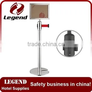 Utility A4 Sign Holder Stanchion Queue Control Barrier thumbnail-2