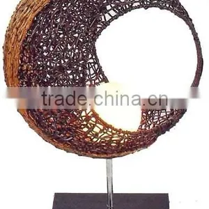 2015 Decorative Rattan Wicker Table Lamps/table Lights thumbnail-2