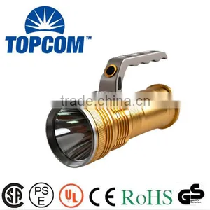 Aluminum Alloy Powerful XPE LED 4 Modes Rechargable Hand Lantern thumbnail-1
