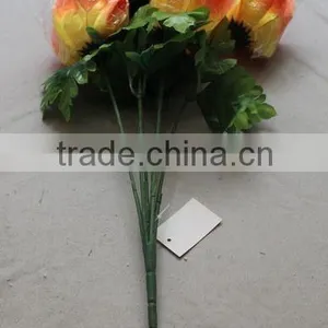 Yiwu Artificial Flower 7 Heads Making Decoration for Wedding thumbnail-3
