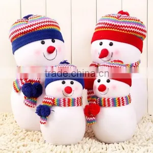 Snowman Dress in Red Hat and Scarf thumbnail-3