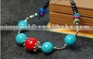 2010 Fashion Bracelet WYB313,Alloy Bracelet,Turquoise Bracelet thumbnail-1