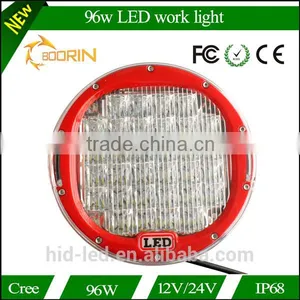 96W LED WORKING LIGHT 10v-30v Car Accessory Led Working Lamp Offroad Tractor Bus Train Led Work Lighting thumbnail-1