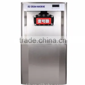 Ce Hot Sale Three Colour &amp;three Flavours Ice Cream Machine thumbnail-2