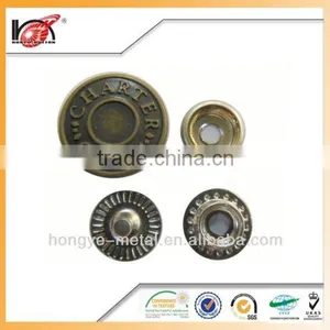 Round Shape Wholesale Two-prong Snap Button Direct Sale thumbnail-5
