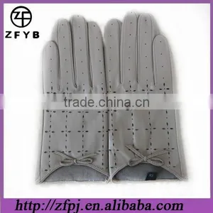 2013 New Design Feminine Gloves Fine Leather thumbnail-1