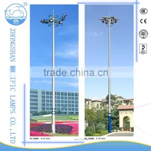 Powder Coating Surface Good Quality High Mast Pole Lighting on Sale thumbnail-1
