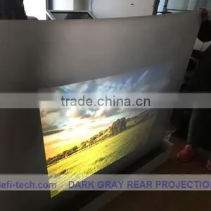 Adhesive Transparent Rear Projection Film/foil for 3d Hologram Display thumbnail-1