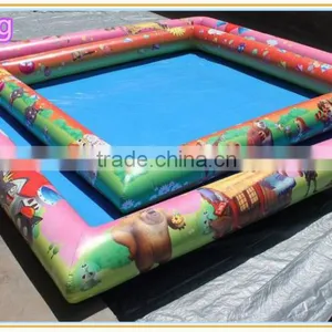 Inflatable Rectangle Pool/ PVC Inflatable Ball Pit Pool for Children/ Inflatable Swimming Pool Singapore thumbnail-5