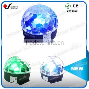 Top Quality RGBWYP 6PCS 3W Crystal Plastic Ball Hanging Light Made in China thumbnail-1