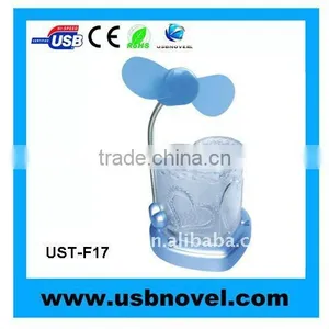 USB Fan With Pen Holder Function thumbnail-1