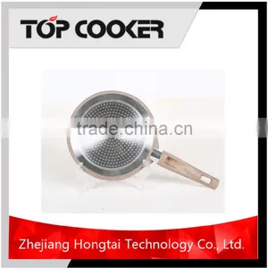 Home Garden Aluminum Marble Coating Kitchen Appliance Pan thumbnail-4