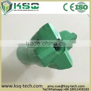 Tungsten Carbide 38mm 51mm H25, R28 Threaded Cross Bits thumbnail-1