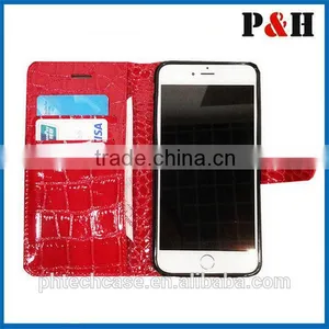 Flip Stand Leather Case Tablet Cover, Wallet Leather Case for Iphone 6 Plus 5.5 Inch thumbnail-1