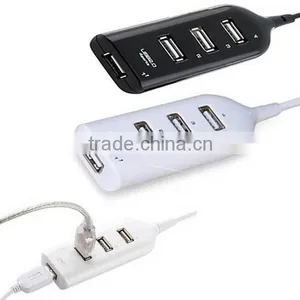 4 Ports USB HUB 2.0 Splitter Adapter For Laptop PC Notebook Computer thumbnail-2