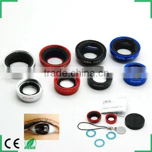 Mobile Phone Accessories Factory in China Wideangle Lens for Samsung s4 Iphone 6 Macro Lens thumbnail-1