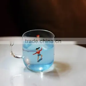 Coffee Glass Mug Glass Tea Mug thumbnail-4